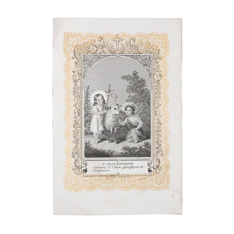 French Canivet Holy Cards