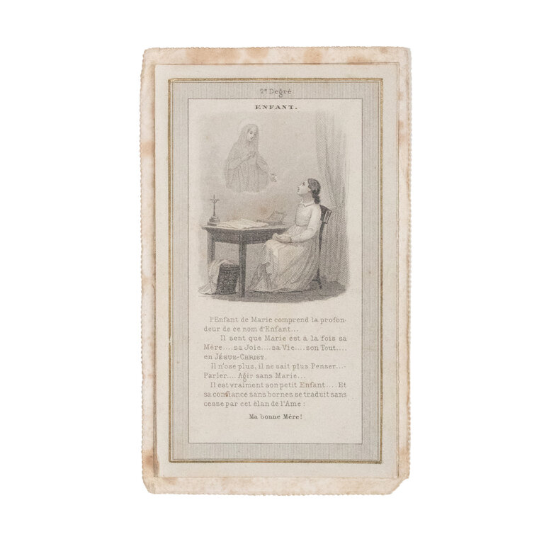 French Canivet Holy Cards