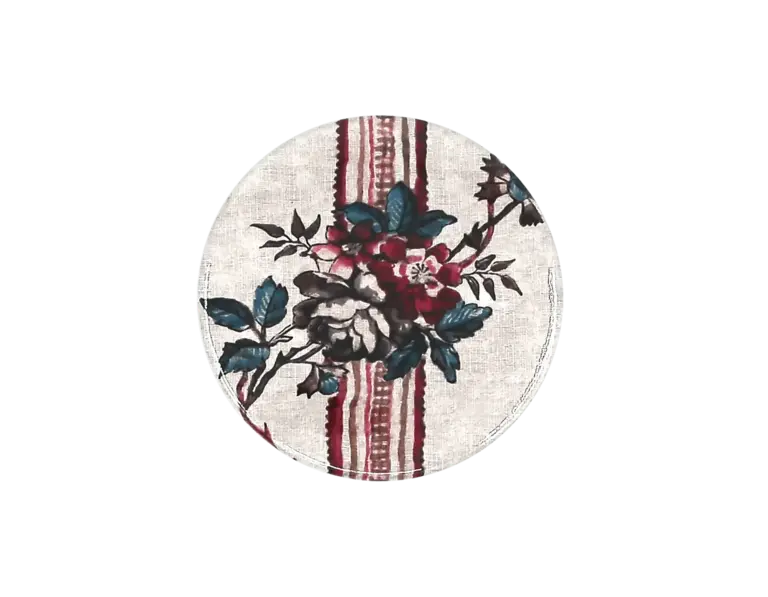 Antoinette Poisson 88A Rayures Provencales Pocket Mirror