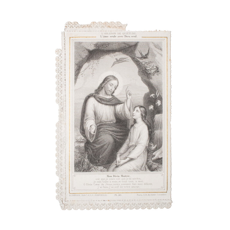 French Canivet Holy Cards