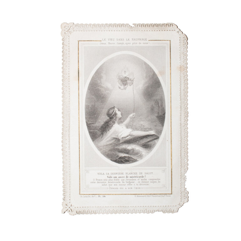 French Canivet Holy Cards