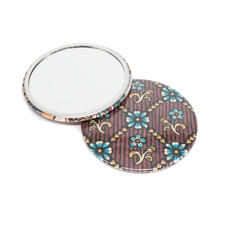 Antoinette Poisson Coeurs Garance Pocket Mirror