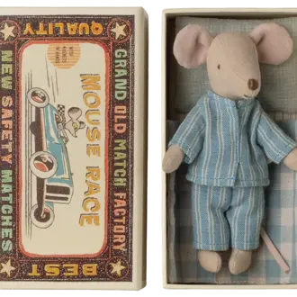 Maileg Big Brother Mouse in Matchbox