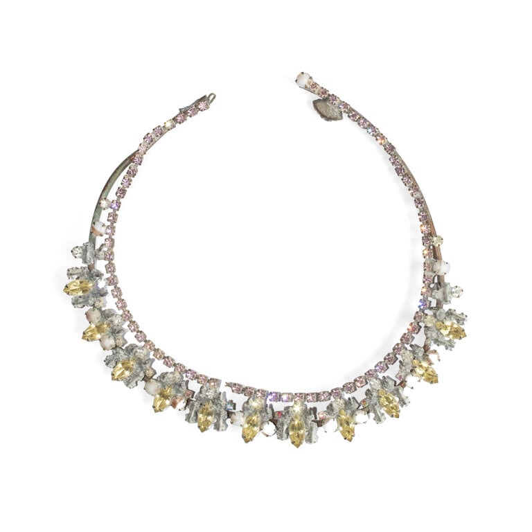 Vintage Armature Necklace, Jonquille
