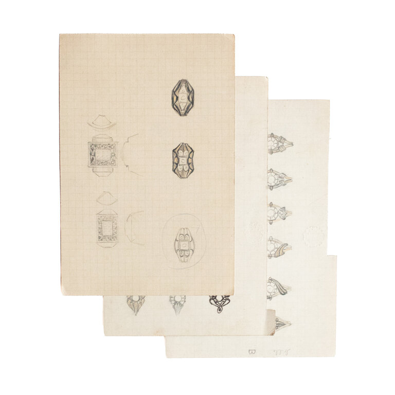 Vintage Jewelry Papers- Small Set #1