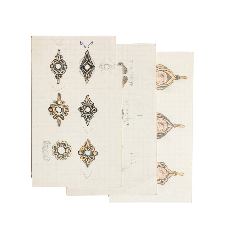 Vintage Jewelry Papers- Small Set #2