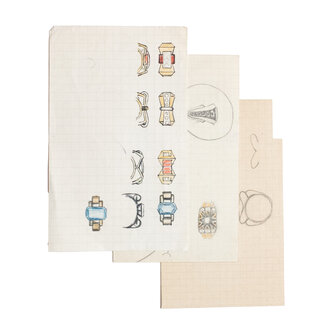 Vintage Jewelry Papers- Small Set #4