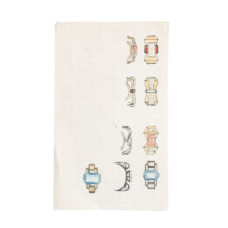 Vintage Jewelry Papers- Small Set #4
