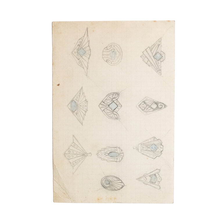 Vintage Jewelry Papers- Small Set #5