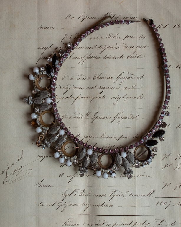 Vintage Armature Necklace, Nocturne