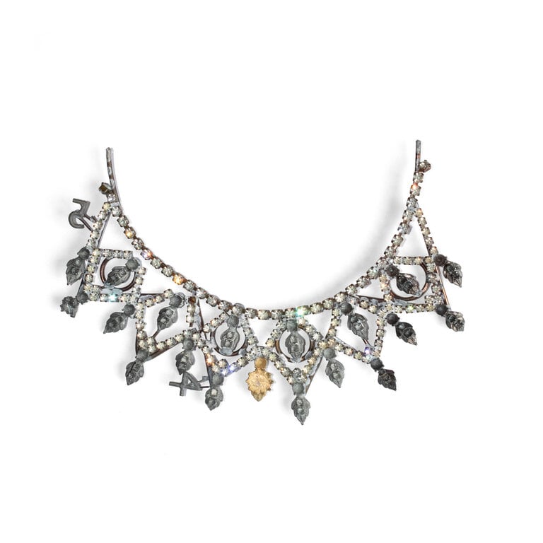 Vintage Armature Necklace, Collet