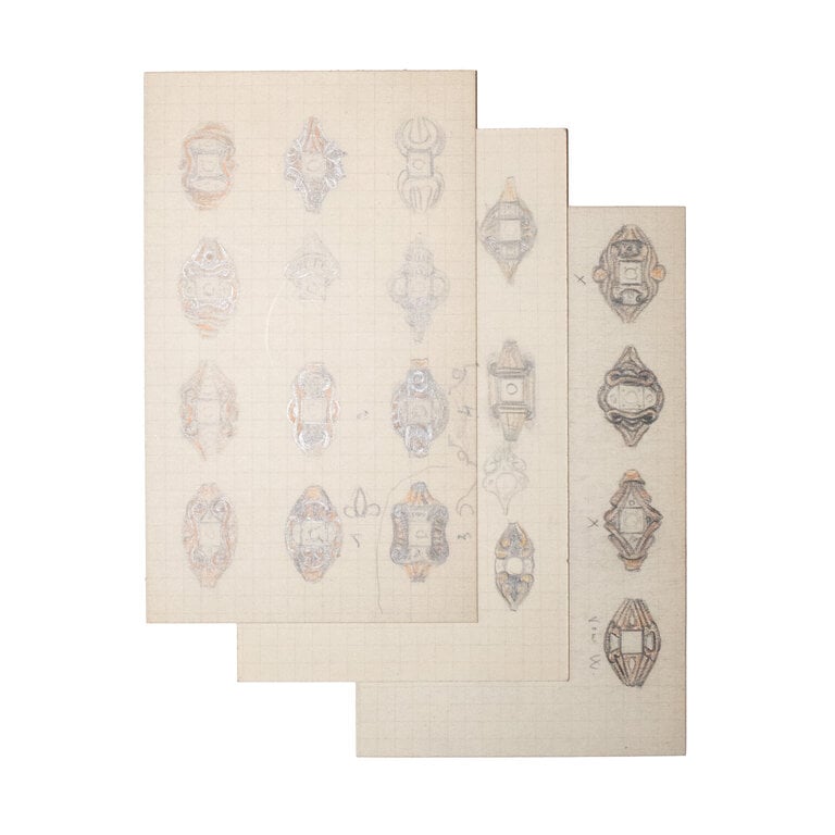 Vintage Jewelry Papers- Small Set #8