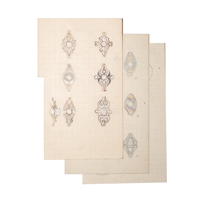 Vintage Jewelry Papers- Small Set #9