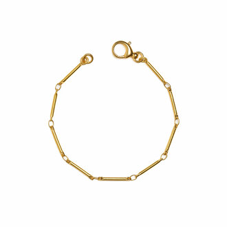 Fallen Aristocrat 18k Stick Chain Bracelet