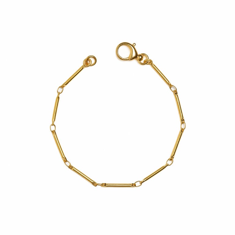 Fallen Aristocrat  18k Stick Chain Bracelet