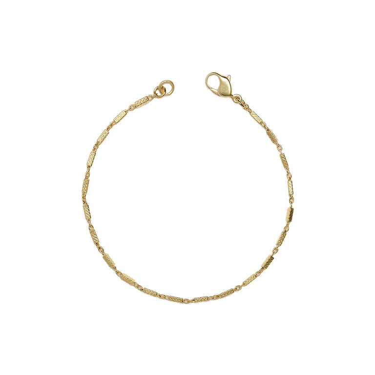 Fallen Aristocrat Bar Chain Bracelet
