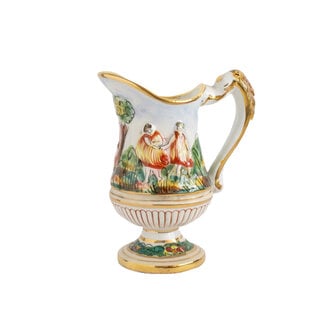 Italian Capodimonte 781 Ceramic Creamer