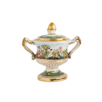 Italian Capodimonte 781 Sugar Bowl