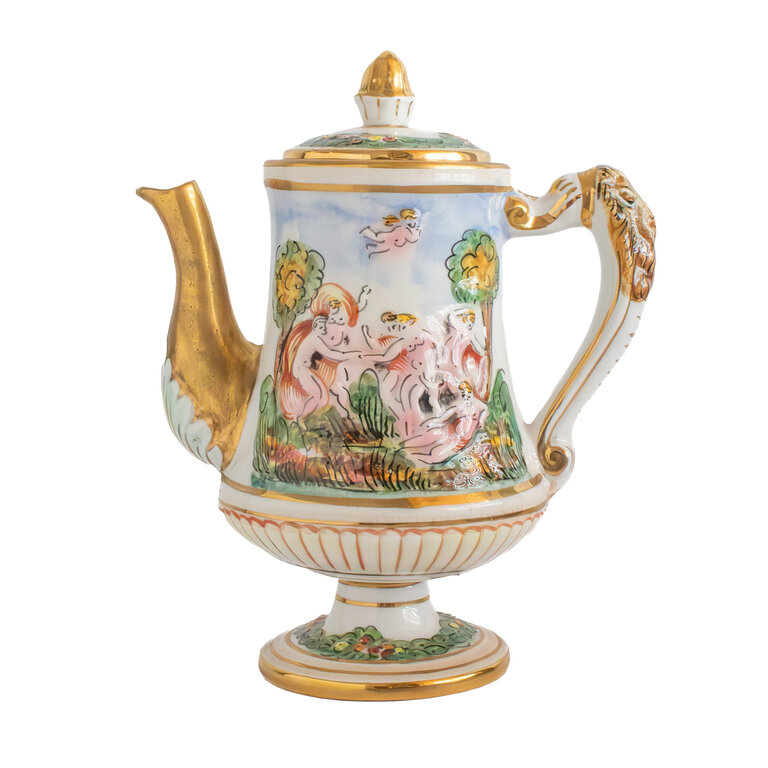 Italian Capodimonte 781 Coffee Pot