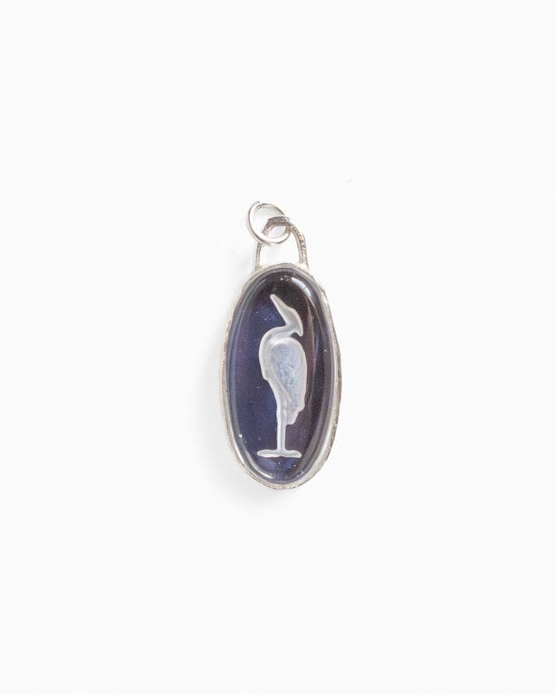 Fallen Aristocrat Charm- Ardea Heron, Small