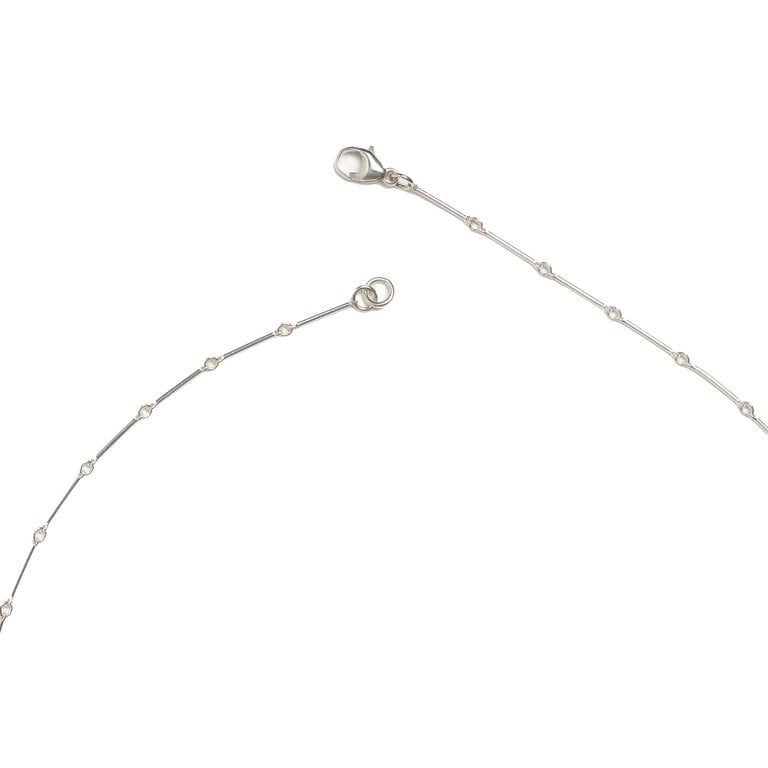 Fallen Aristocrat Silver Stick Chain Necklace