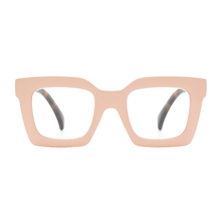 Ryan Simkhai Fiona Matte Peach/Tortoise Readers