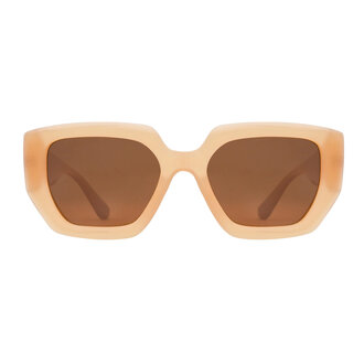 Ryan Simkhai Brooke Transparent Nude Sunglasses
