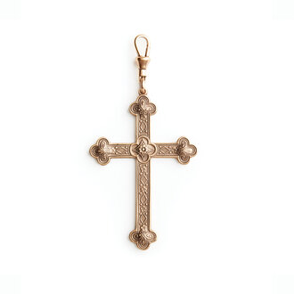 Fallen Aristocrat Charm- Roman Cross,