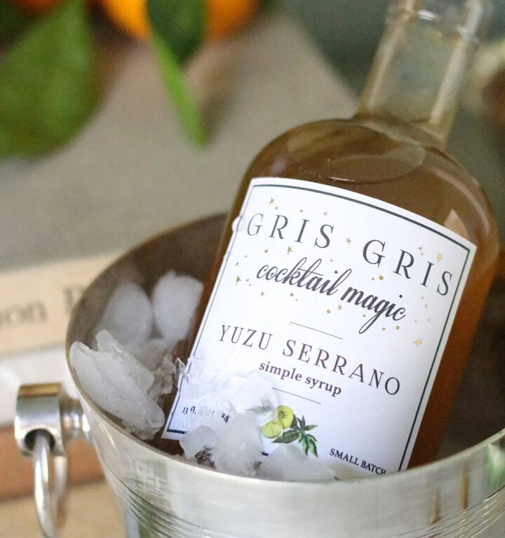 Gris Gris Yuzu Serrano Cocktail Syrup
