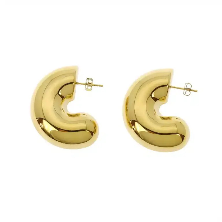Earring- Vittoria Dome Hoops