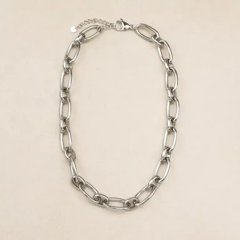 Necklace- Soho Link Silver