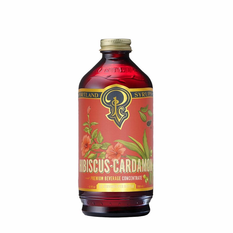 Portland Syrups Hibiscus Cardamom Syrup