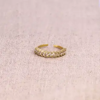 Étoile Baguette Ring