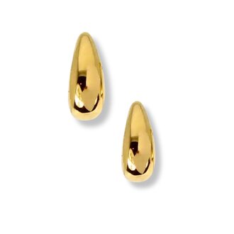 Celine Teardrop Studs Gold Earring