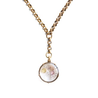 Fallen Aristocrat Looking Glass Locket Necklace