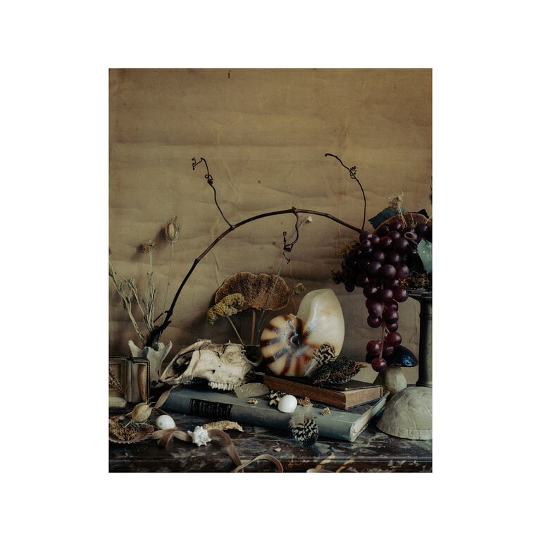 "Momento Mori" Paris Market Print 8x10