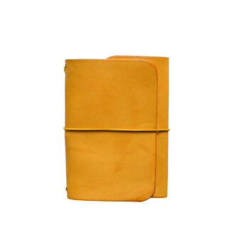 Saffron Leather Pocket Journal