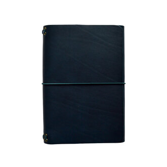 Studio Journal- Leather Indigo with 3 A5 Notebooks