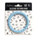 Brightberry Brightberry Teething Ring - Pacific Blue