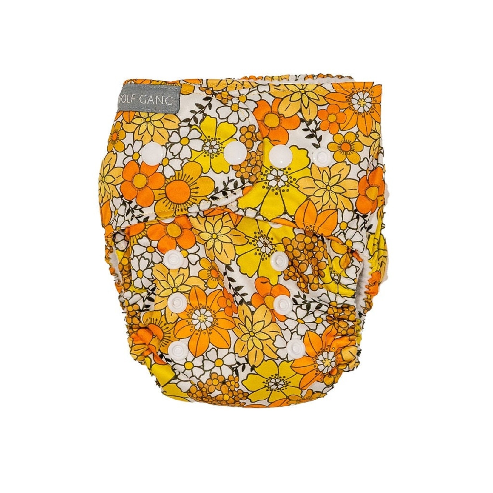 Wolfgang Designs Wolfgang Designs OSFM Cloth Nappy  "That 70's Floral"
