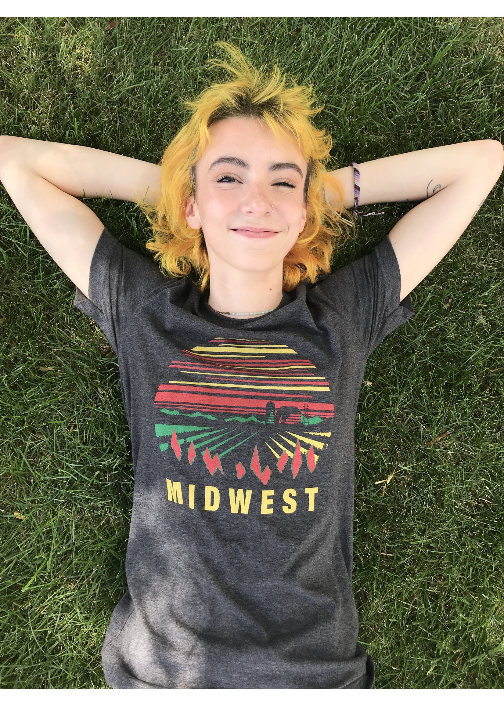 Tangled Up In Hue Midwest Adult T-Shirt