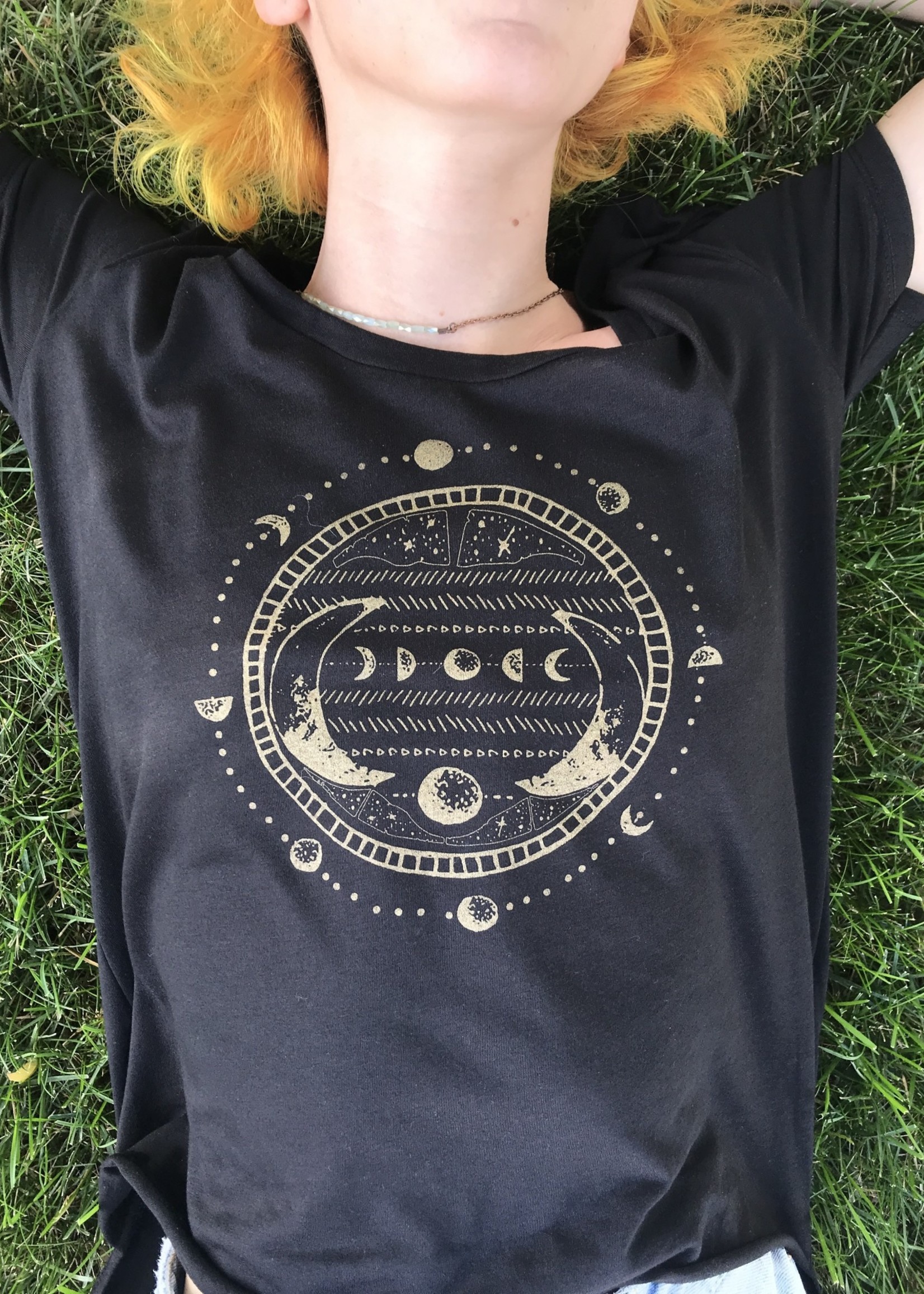 Moon Phase Women's Festival Adult T-Shirt