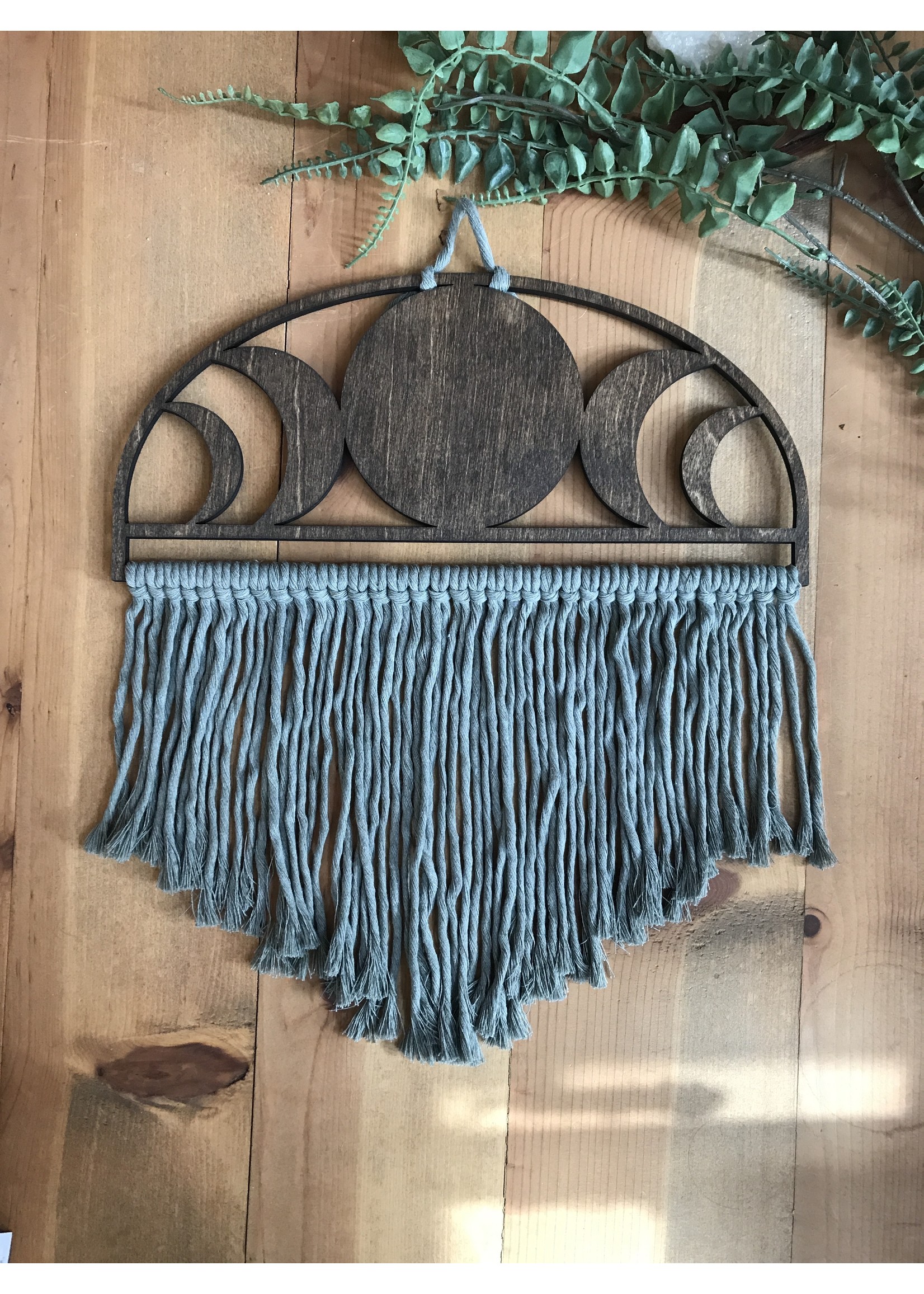 Mini Open Moon DIY Macrame Kit