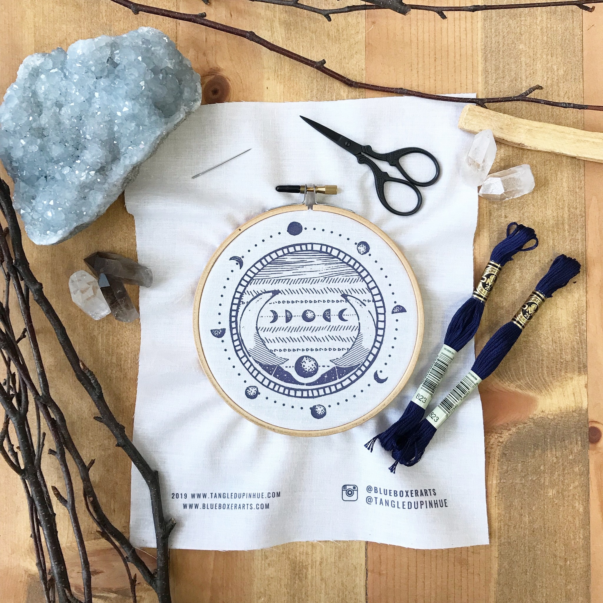 DIY Moon Phase Macrame Kit