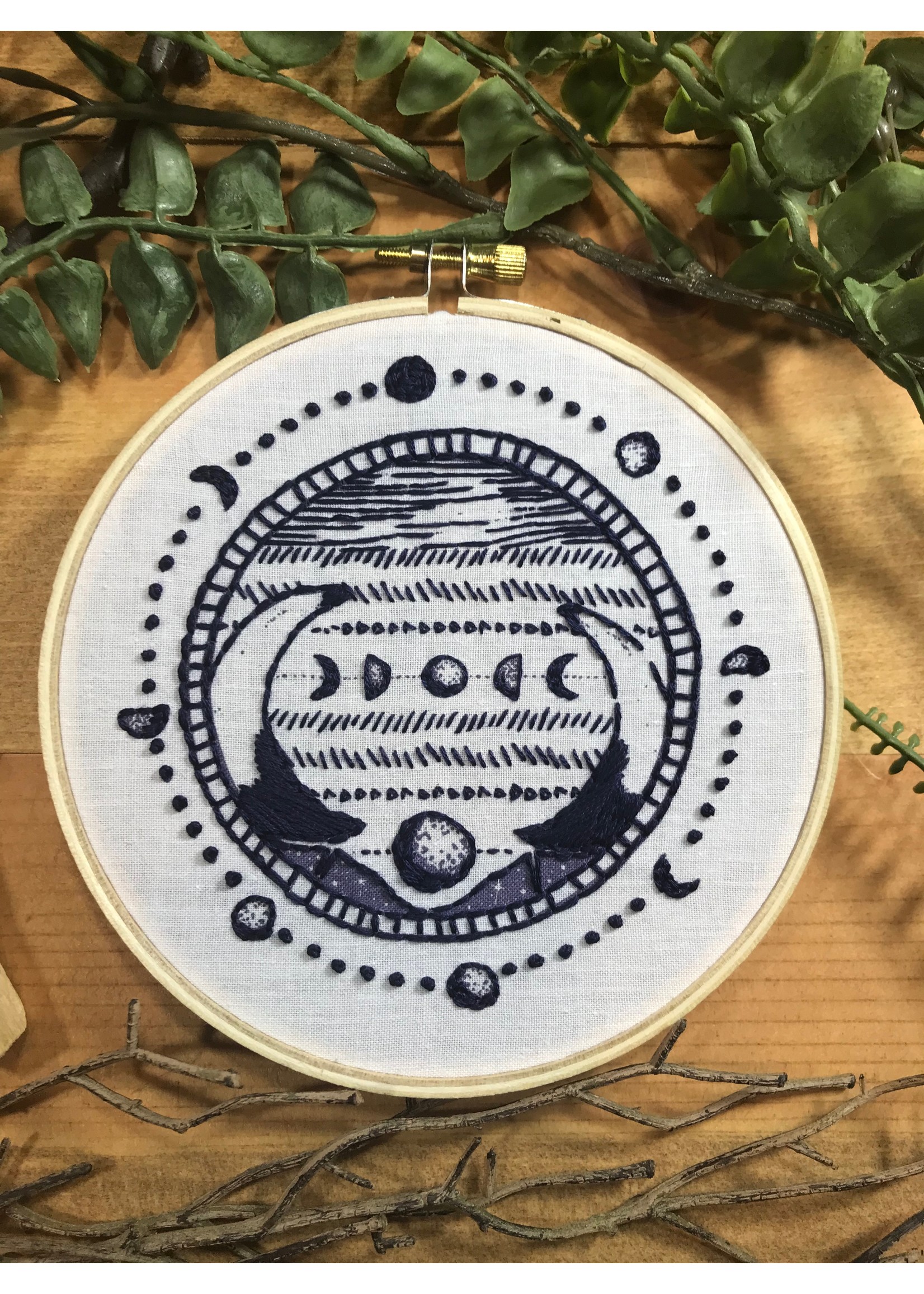 DIY Stitch Kit - Moon Phase