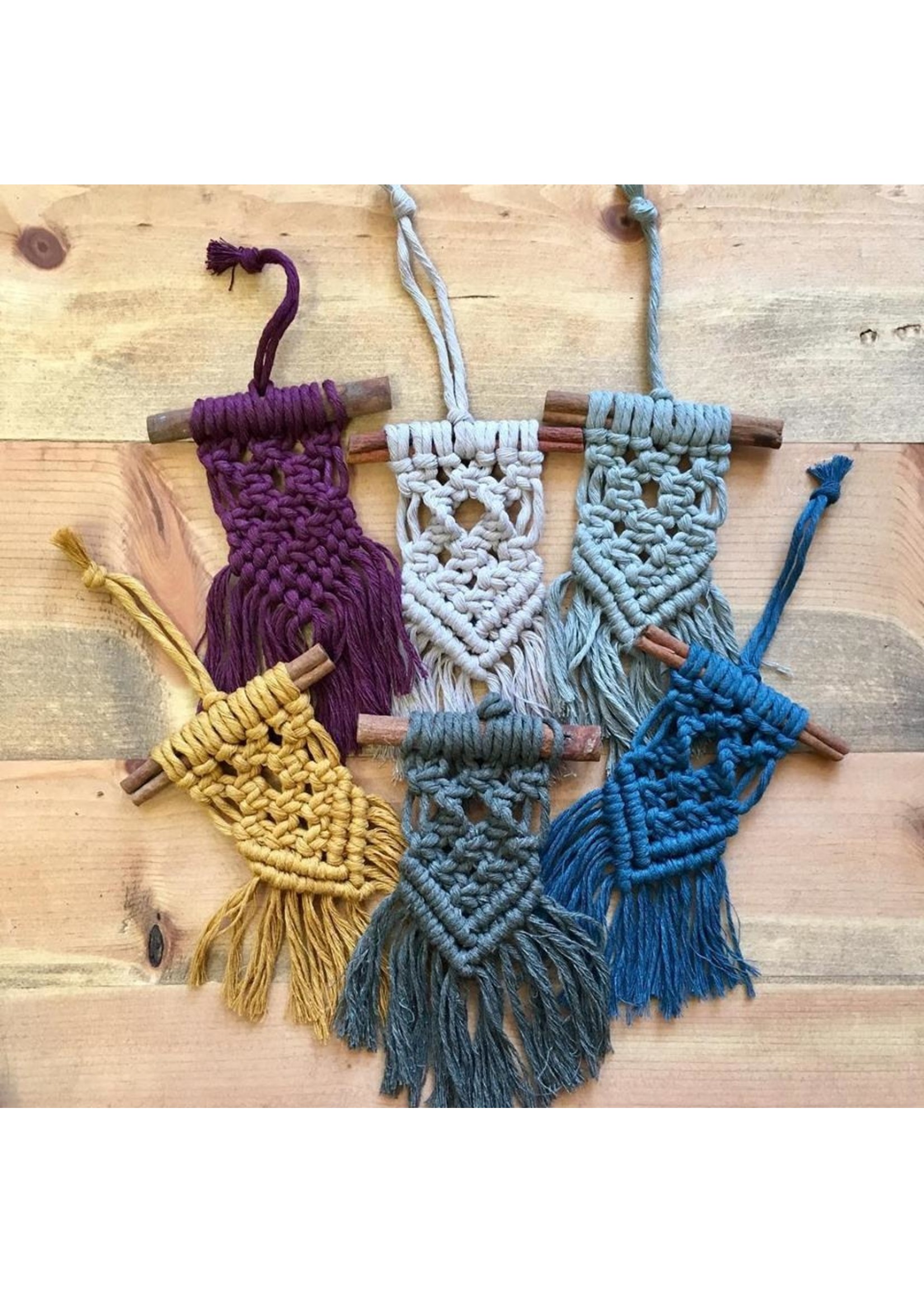 Wholesale DIY Sunburst Mini Macrame Kit