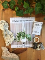 DIY Yarn Wrap Macrame Plant Hanger Kit