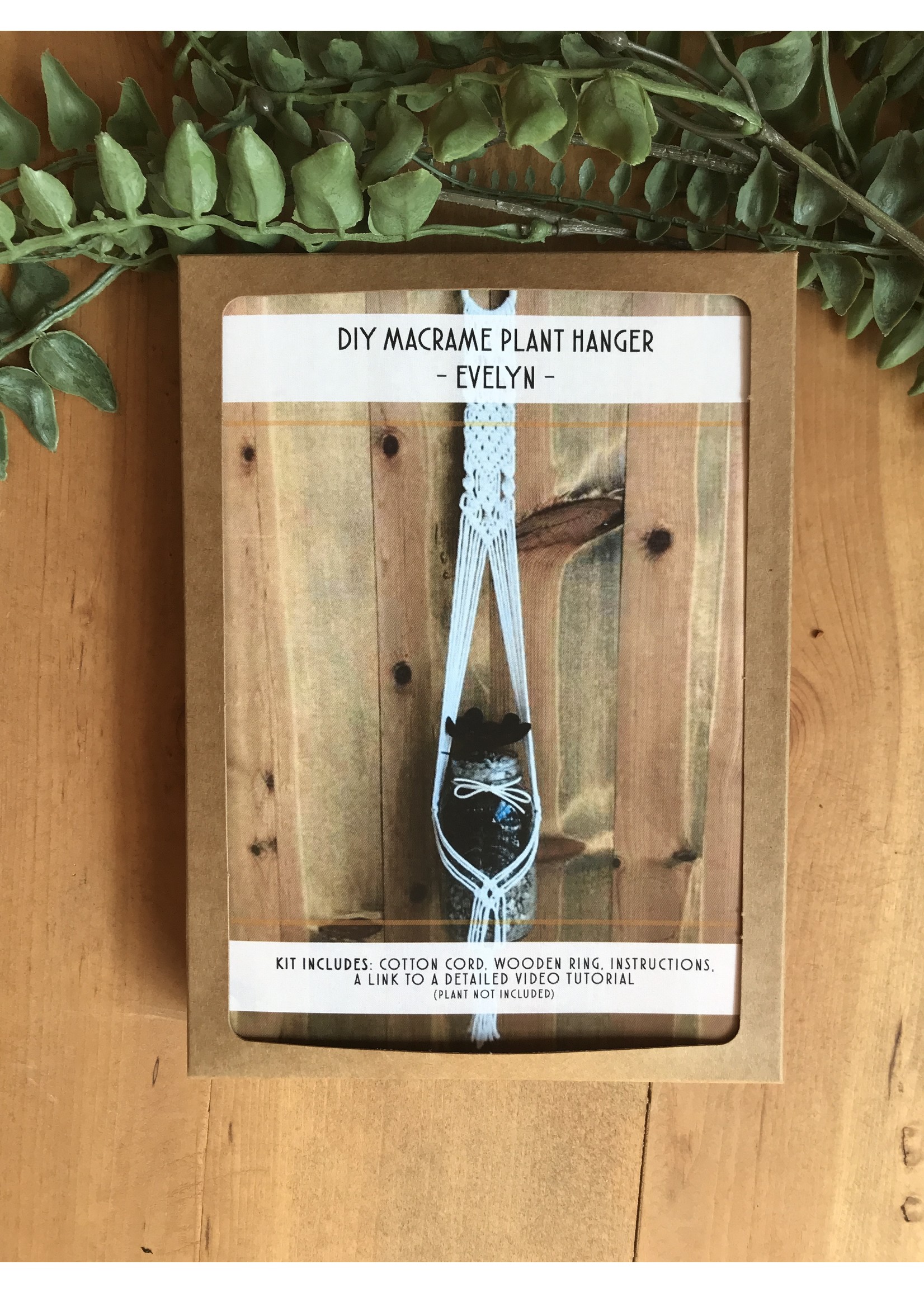DIY Macrame Plant Hanger Kit - The Evelyn