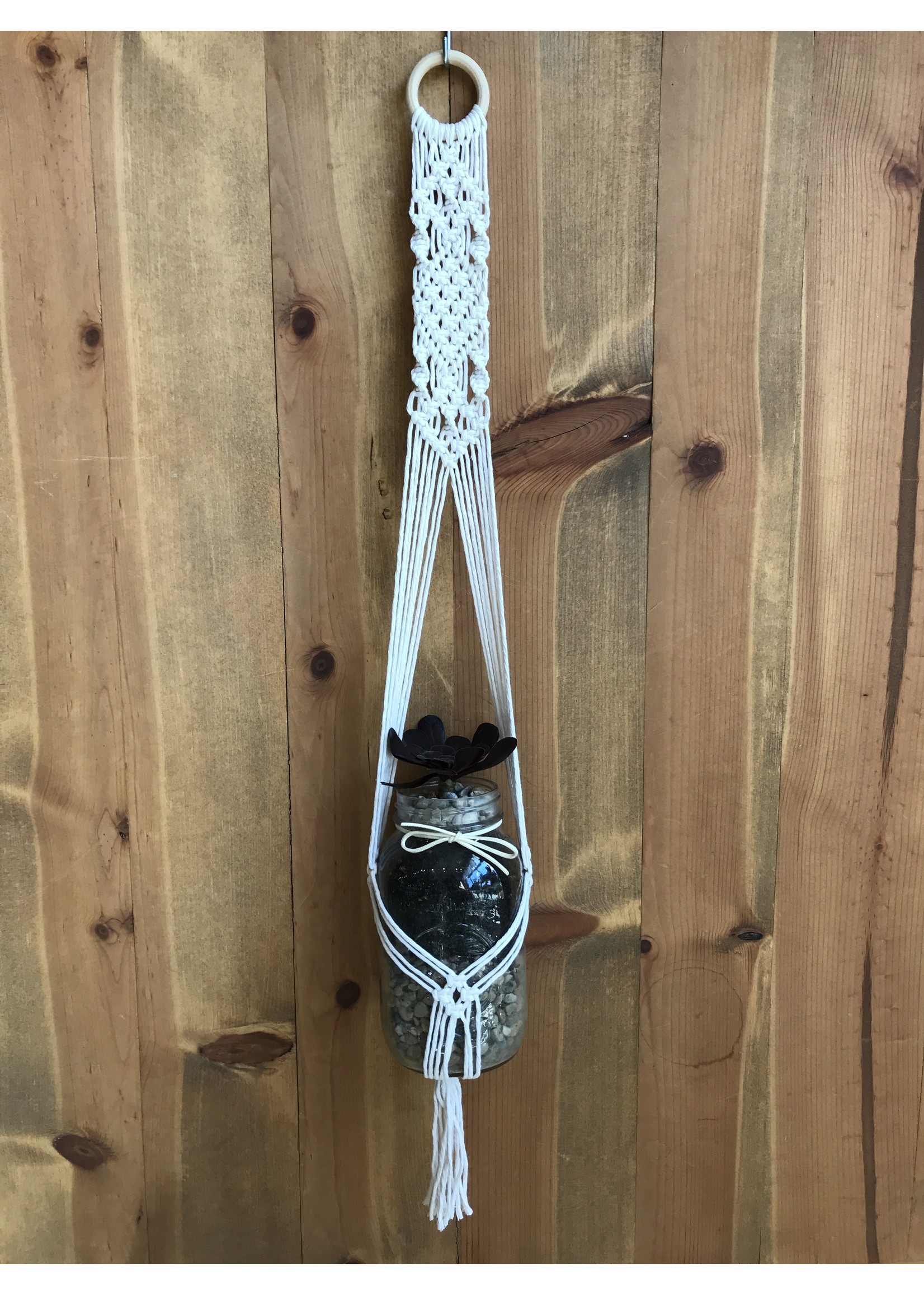 DIY Macrame Plant Hanger Kit - The Evelyn