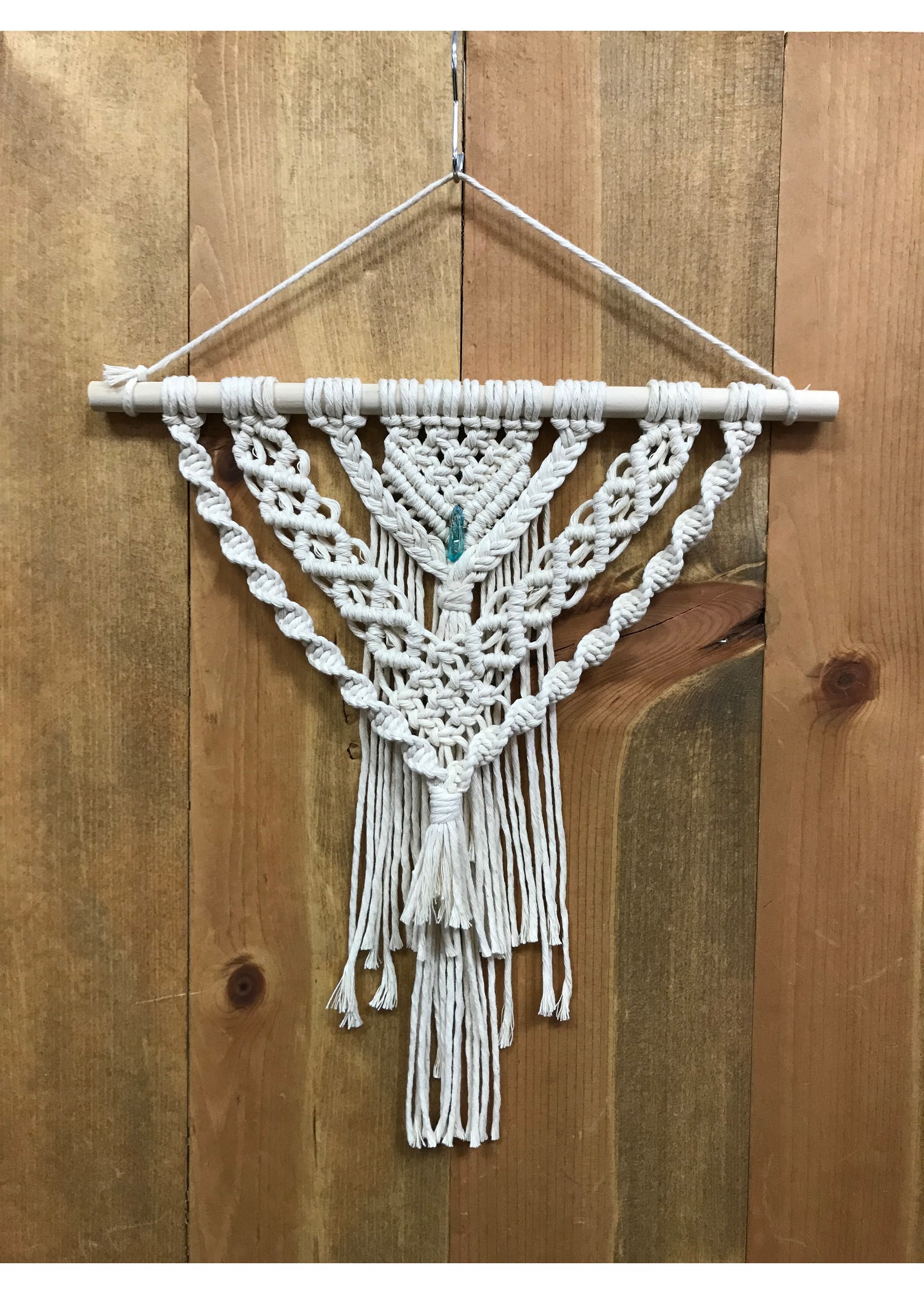 DIY Macrame Layered Crystal Wall Hanging Kit